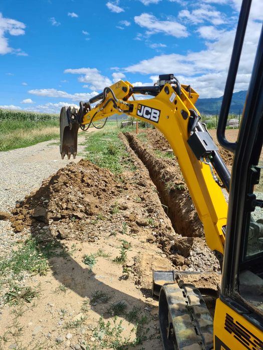 Lucrari Miniexcavator Brasov/sapaturi,fundatii,şanturi,nivelari