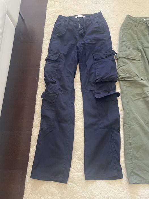 3 perechi pantaloni cargo