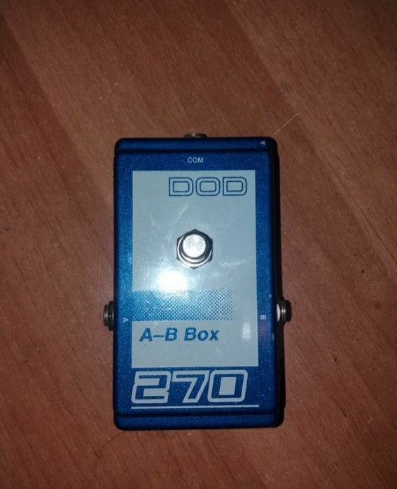 pedala chitara switch amplificatoare DOD 270 / Morley ABY / Nobels