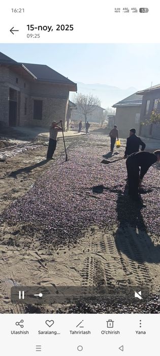 Asfalt yotqizish xizmati