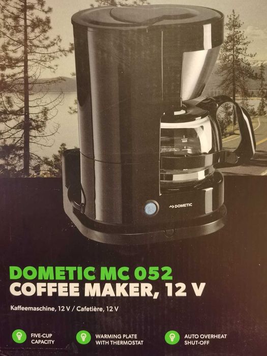 Filtru de cafea pentru 5 cesti (680ml), alimentare auto la 12V