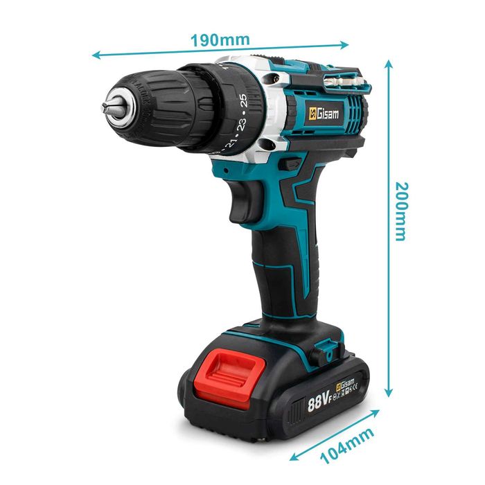 Винтоверт Gisam Battery Impact Screwdriver 21V