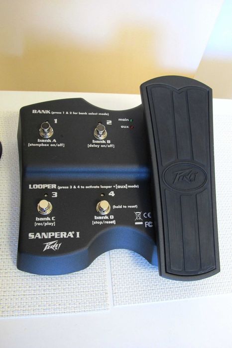 Peavey Sanpera I – Volume/Wah/Looper/Pitch  expression крачен педал
