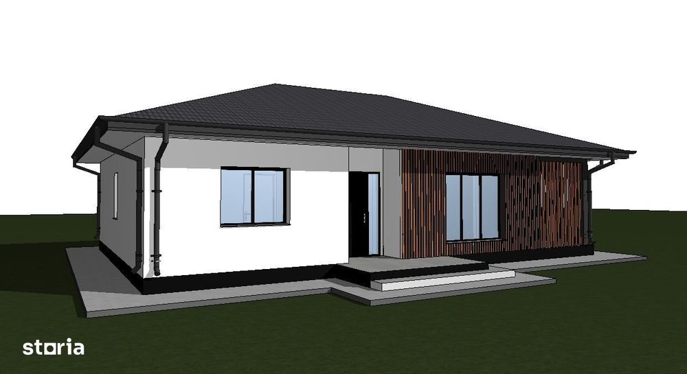 CANALIZARE! 2 BAI! Casa 4 camere, Bucium - Visan