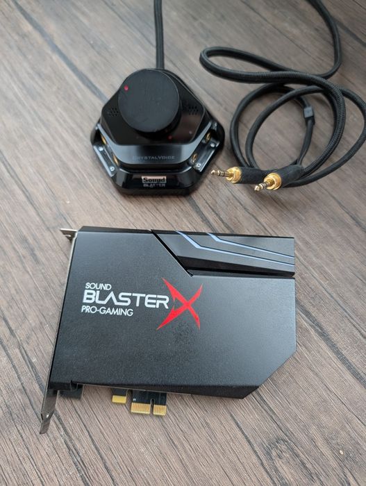 Placa de sunet Creative Sound Blaster AE-5 plus Audio control module