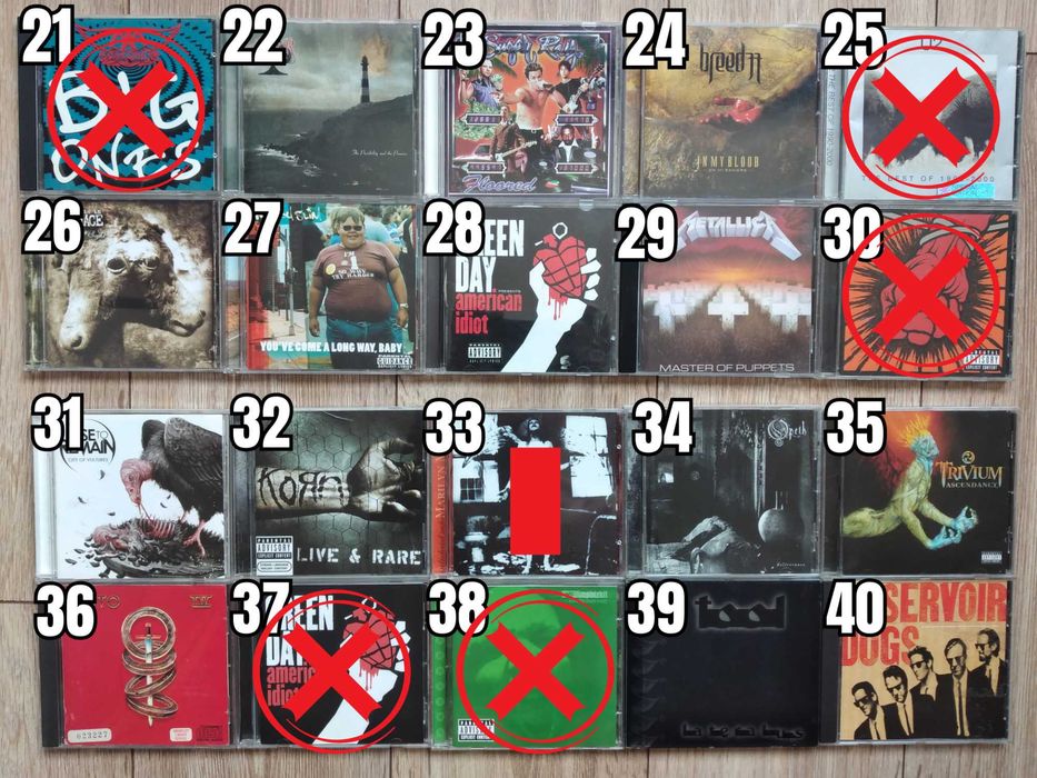 Rock/Punk Metal Music Albums CDs Оригинални Рок Пънк Музикални Дискове