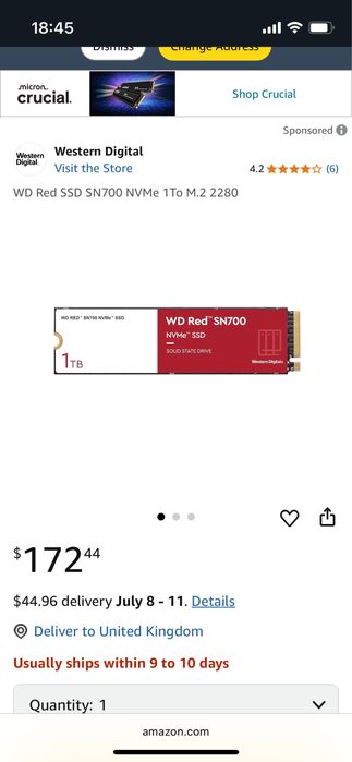 WD RED Pro 8TB nou…nou…nou…