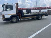 Autoplatforma-platforma tractari cu macara Mercedes Atego 1528