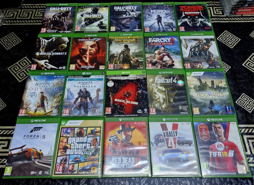 Metro/Far cry/Red dead2/Lego/Nfs/Ben10/A creed/Spyro/CDuty  Xbox One