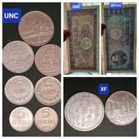Lot bani RSR 2 bancnote +9 monede starea prezentată preț afisat/lot