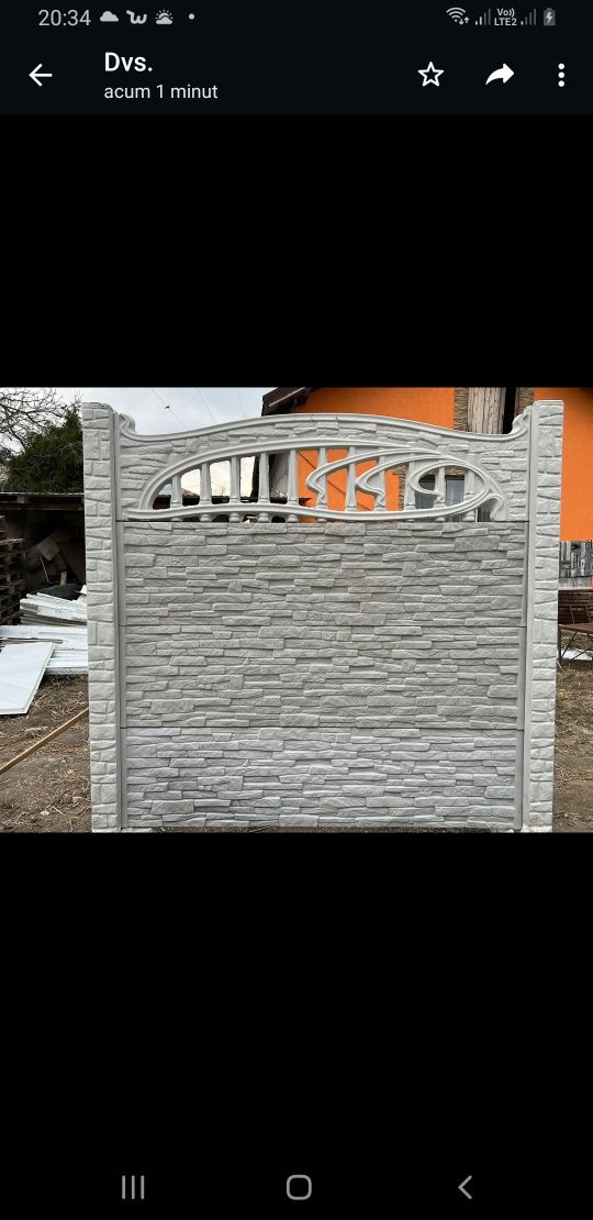 Garduri Din Beton diverse modele