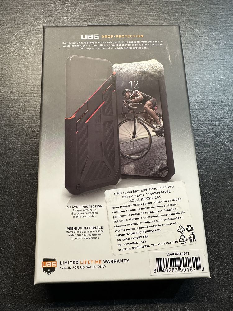 Husa UAG Monarch Iphone 14 Pro, Originala