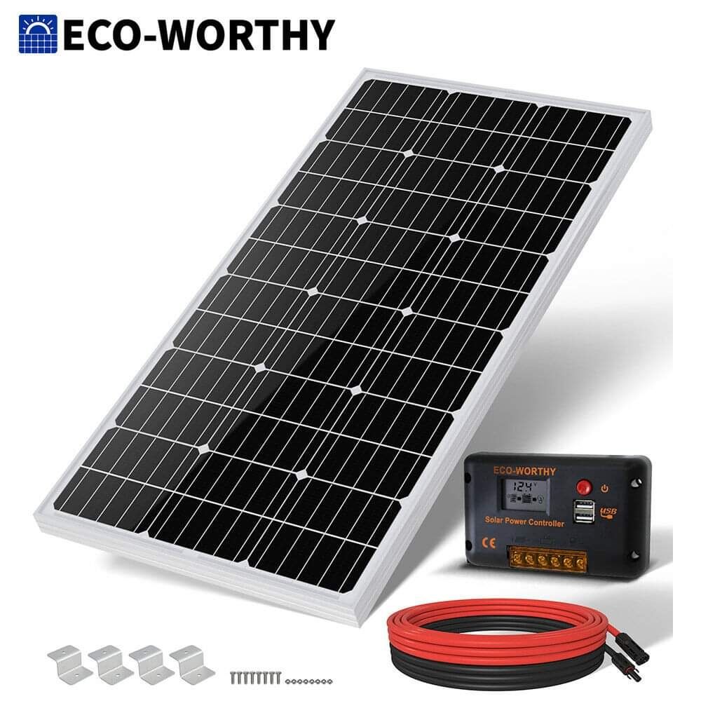 Kit Curent Electric Panou Solar 440W+controler Ofer Montaj 11