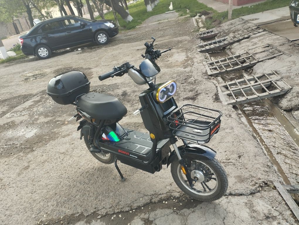 Bonvi skuter prava soʼralmaydigan