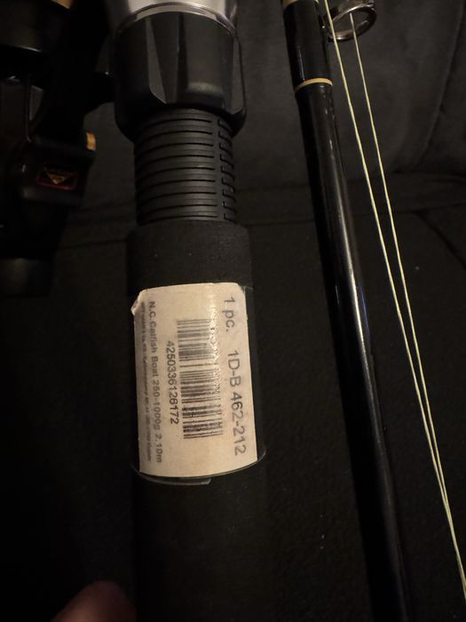 Penn Slammer 760 Classic Live Liner + WFT NeverCrack Catfish Boat 2.10