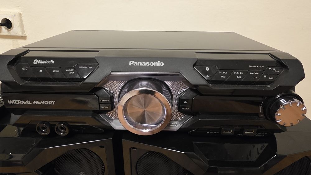 Sistem audio High Power PANASONIC SC-MAX3500EK, 2400W, Bluetooth nou