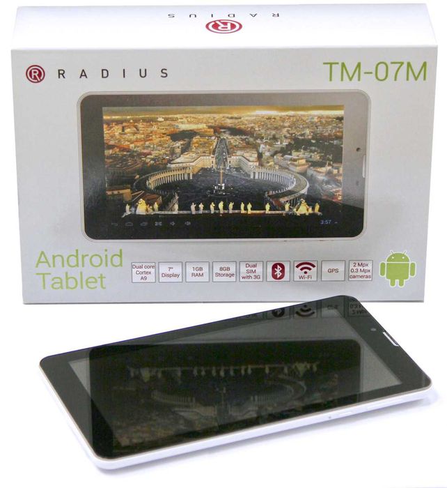таблет - телефон фаблет 7 IPS GPS Radius 7