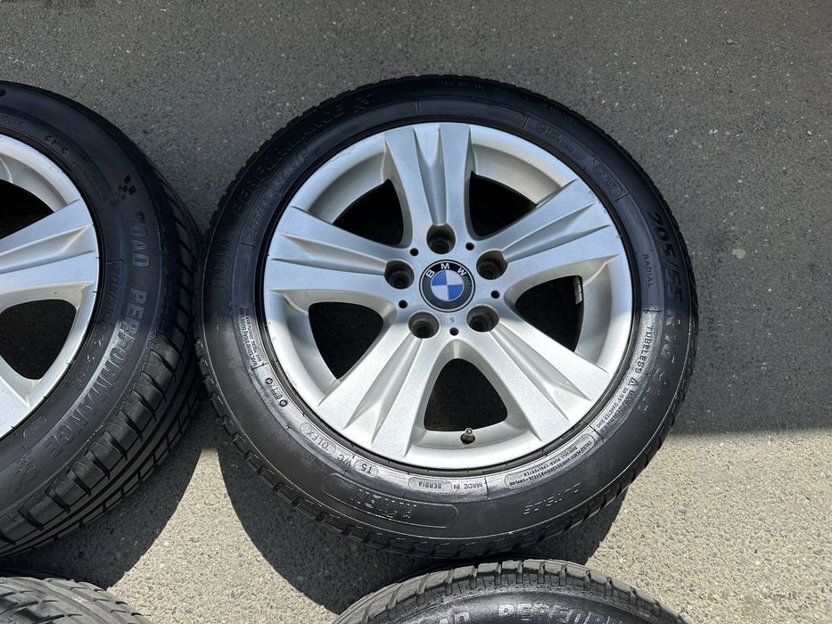 Jante originale bmw cu anvelope de vara 205/55/16