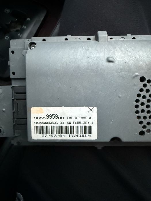 Navigatie/radio cd peugeot 407