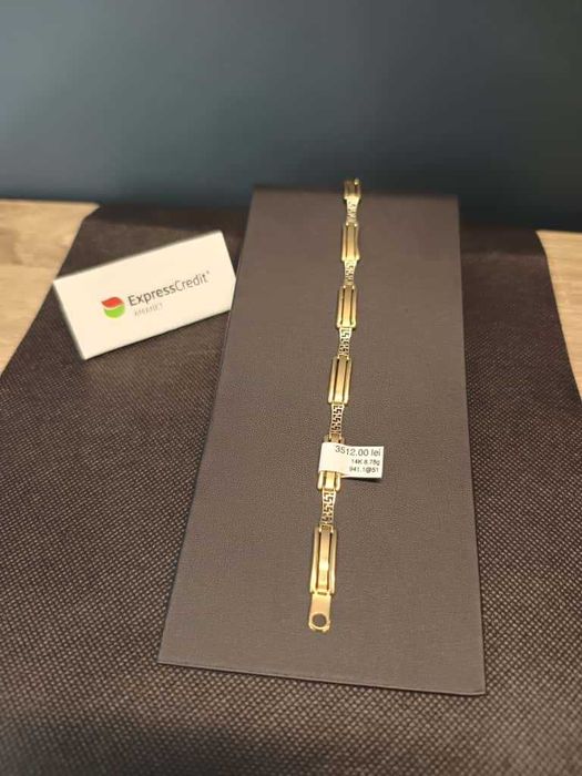 (AG51) Bratara aur 14K 8.78g b941 - Garantie 2 ani!