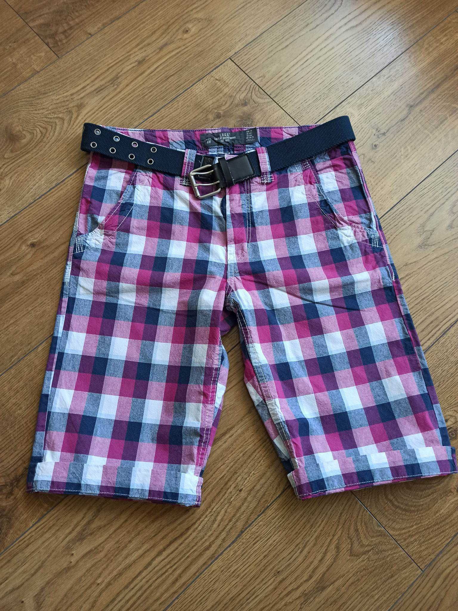 Детски kъси панталони  H&M, QUIKSILVER ръст 170