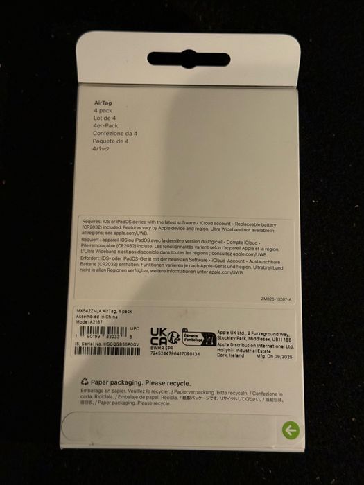 Vând Apple Air Tag 4pack