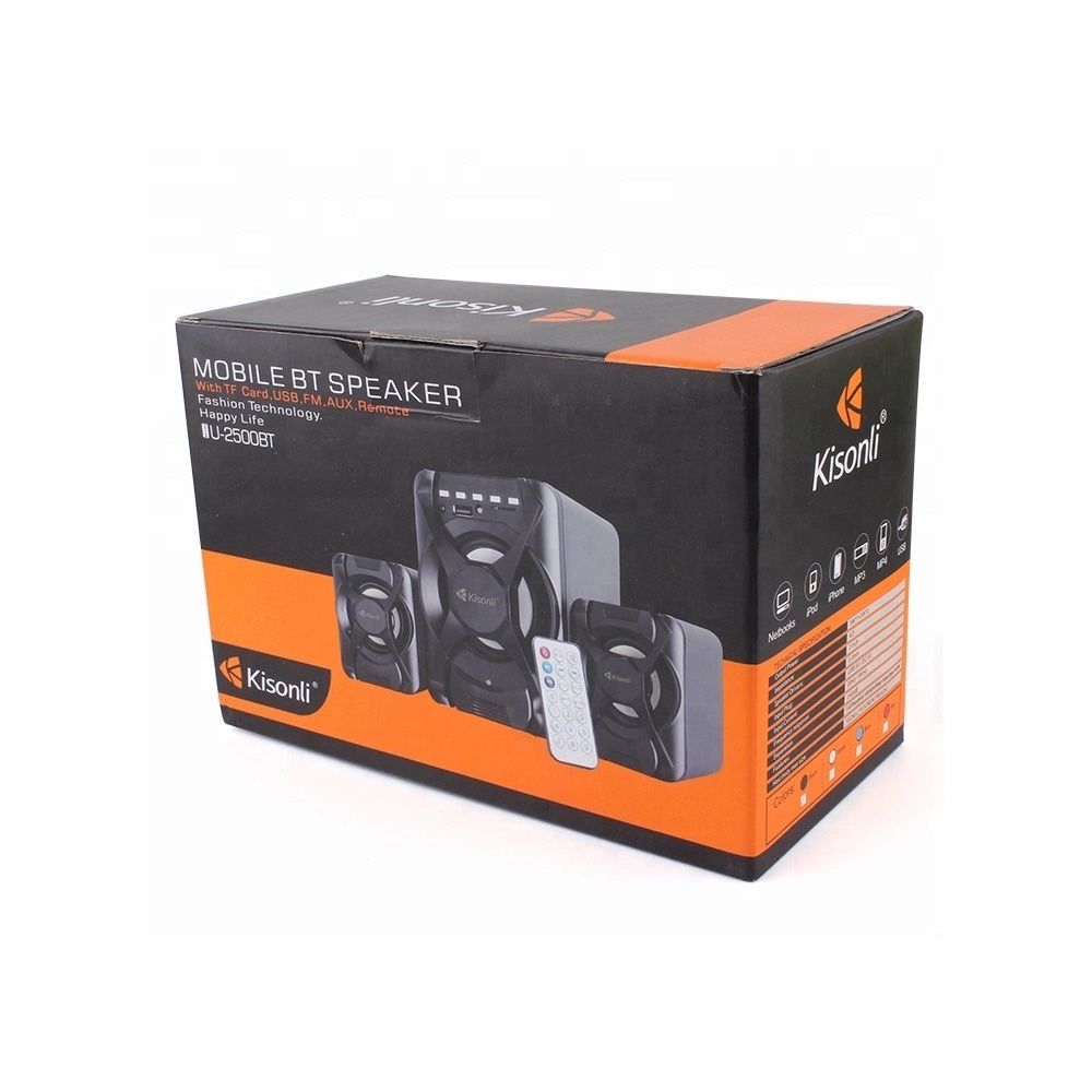 Компютърни колонки с Bluetooth 5W+3W*2,