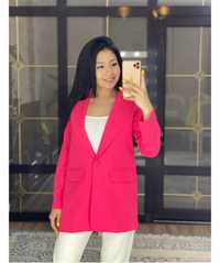 Пиджак с розовый 42 размер