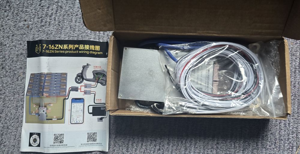 BMS 7-16s, 130A, maxim 270A, Bluetooth Lion, LiFePo4 di