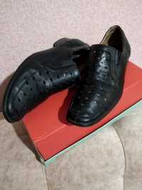 Туфли кожаные подростковые  р-р 37