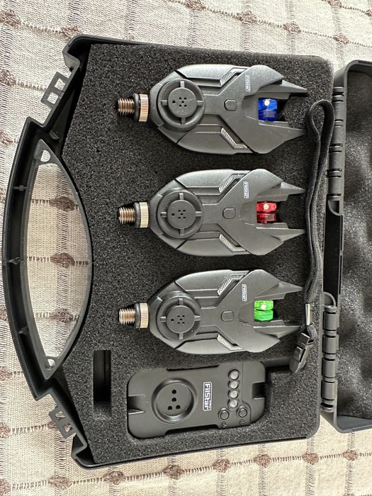 Зигнализатори с приемник за шаранджийски риболов