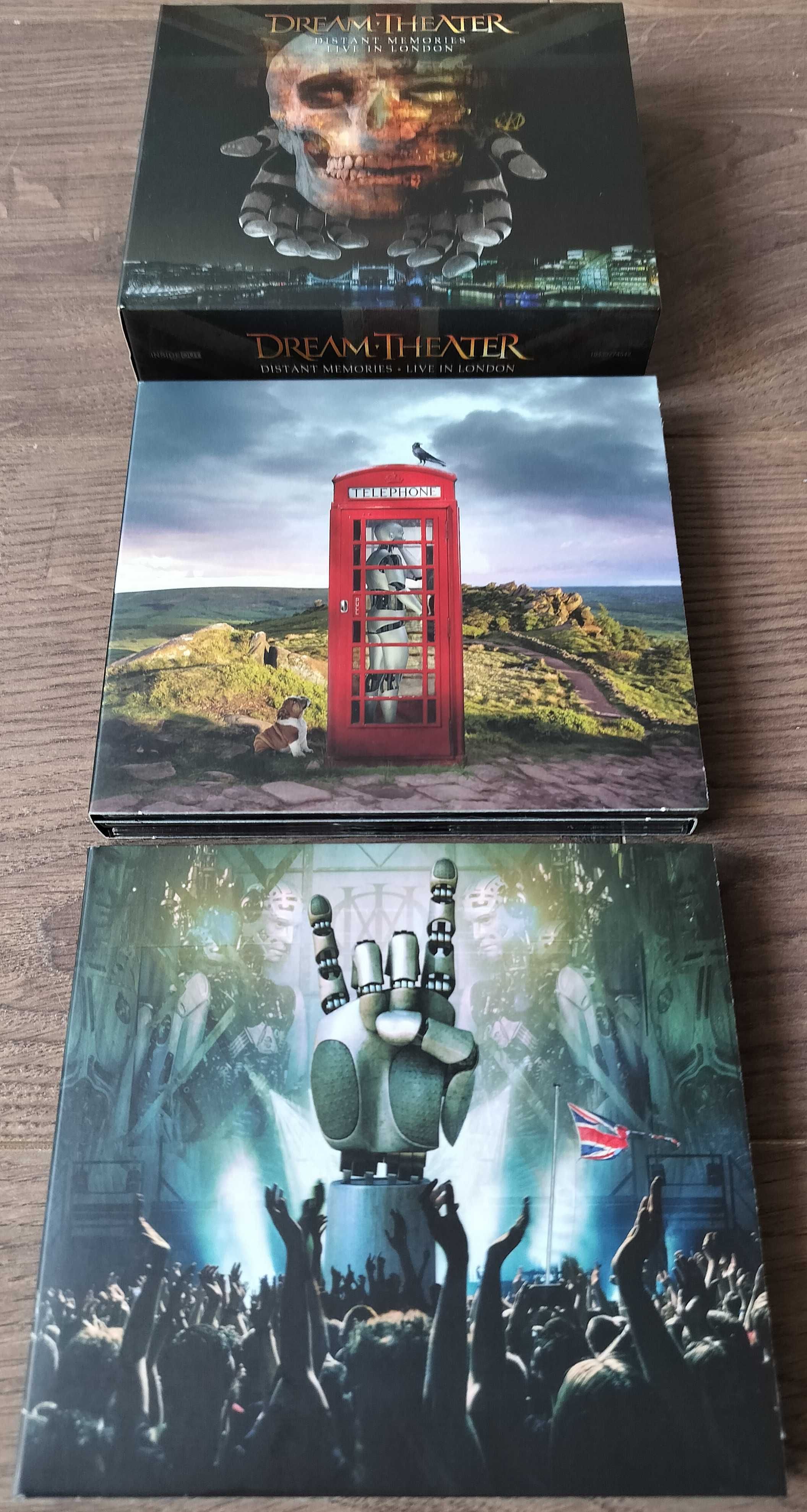 Dream Theater - Box Set concert Blu-ray + colectie Digipak Live