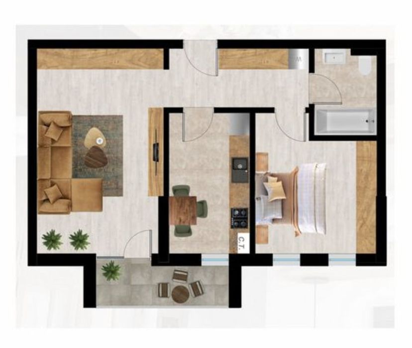 Apartament 2 camere, Timisoara zona NORD, predare Noiembrie 2025!