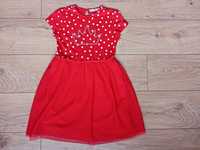 Червена рокля TerraNova размер 128-134см