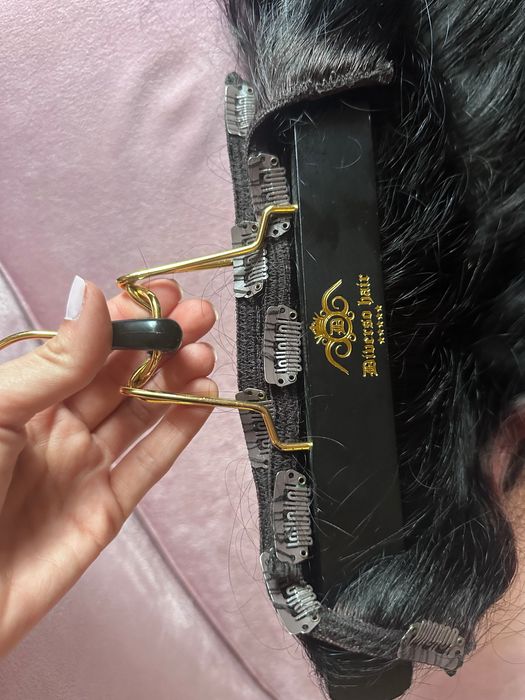 Екстеншъни коса Diverso черна