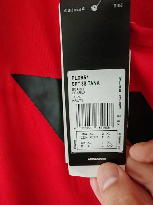 Баскетболен потник Adidas Nike