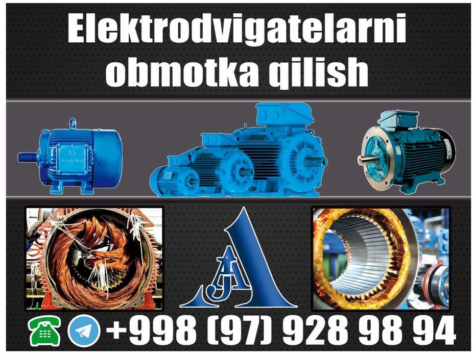 Eliktrodvigatelni obmotka qilish