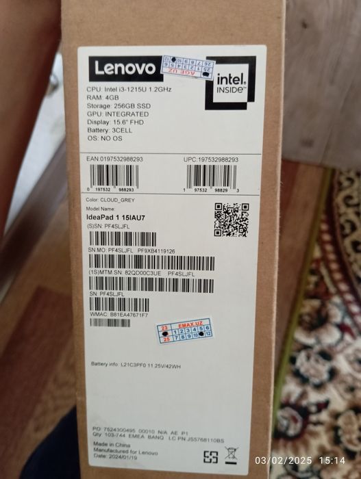 Lenova 11 pro karofka dakument yangi turibdi hali ishlatilmagan