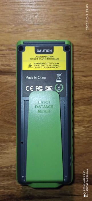 Telemetru laser Burg Wachter 20 PS 7520 , 20 metri, NOU