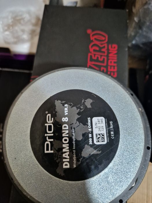 Pride Diamond 8 v3, STEG k2.03 сет предна линия 2 х 1000 вата.