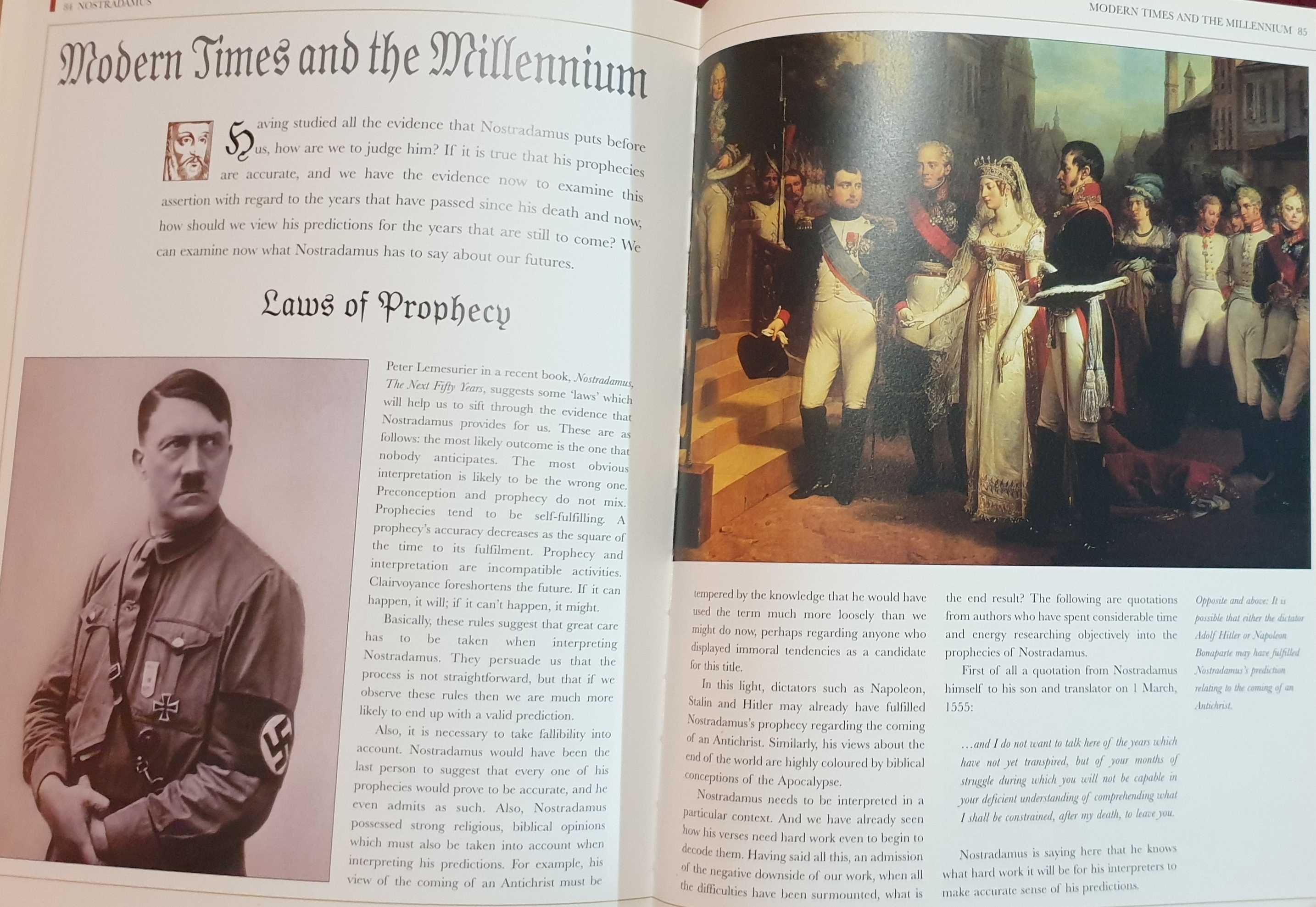 Nostradamus. Prophesies for the Millennium