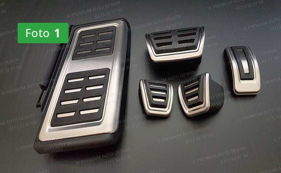 Ornamente INOX pedale - Audi / VW / Skoda / Seat   (diferite modele)