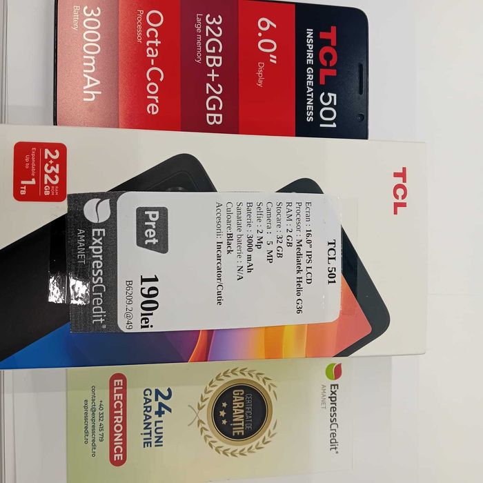 Telefon TCL 501 (ag49 Esplanada b.6209.2) * 2 ani garantie