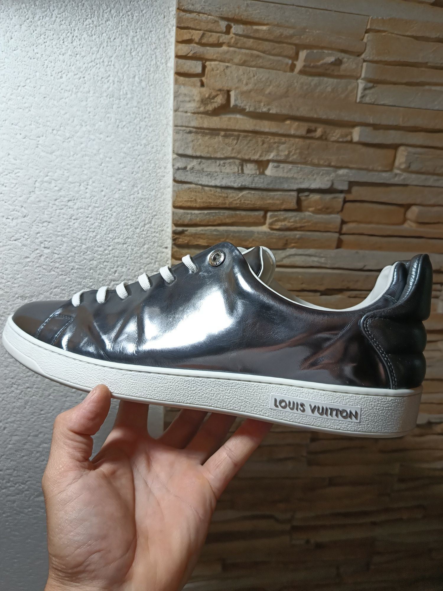 Snickers Louis Vuitton Metalic