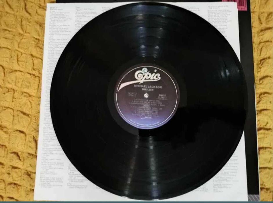 Disc vinil Michael Jackson-Thriller(1982) PrincepsQE38112USA 1st Press