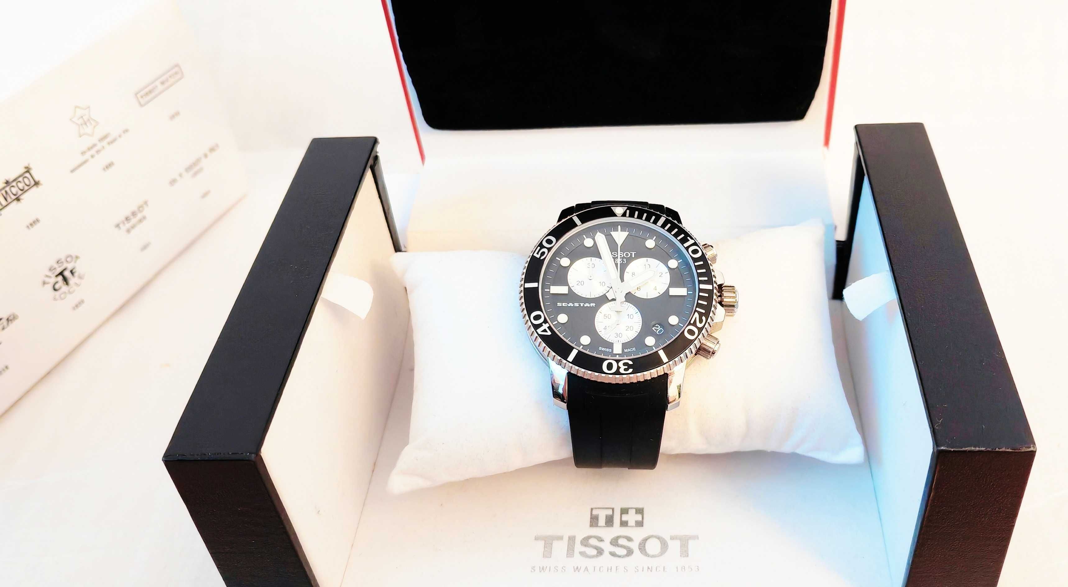 TISSOT SEASTAR 1000 CHRONOGRAPH мъжки часовник с хронограф и дата