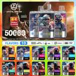 Promotie ! Doua Arome Crystal 50.000 Puffuri Vape Display Led !