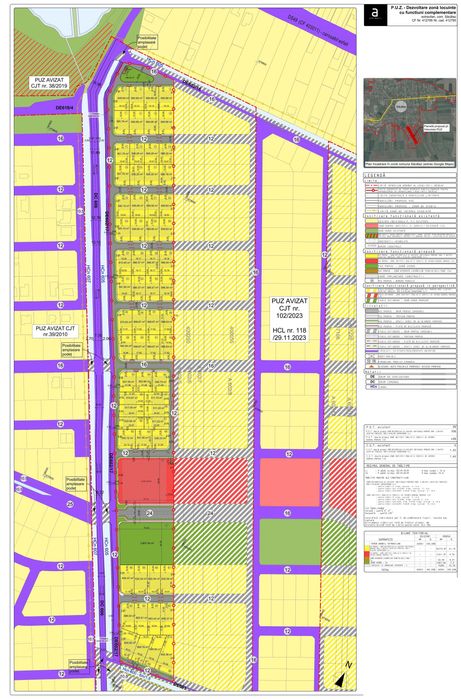 Vand 5ha teren cu puz aprobat
