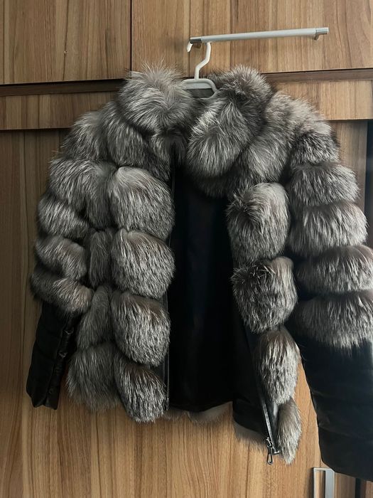 Haină de blană naturala