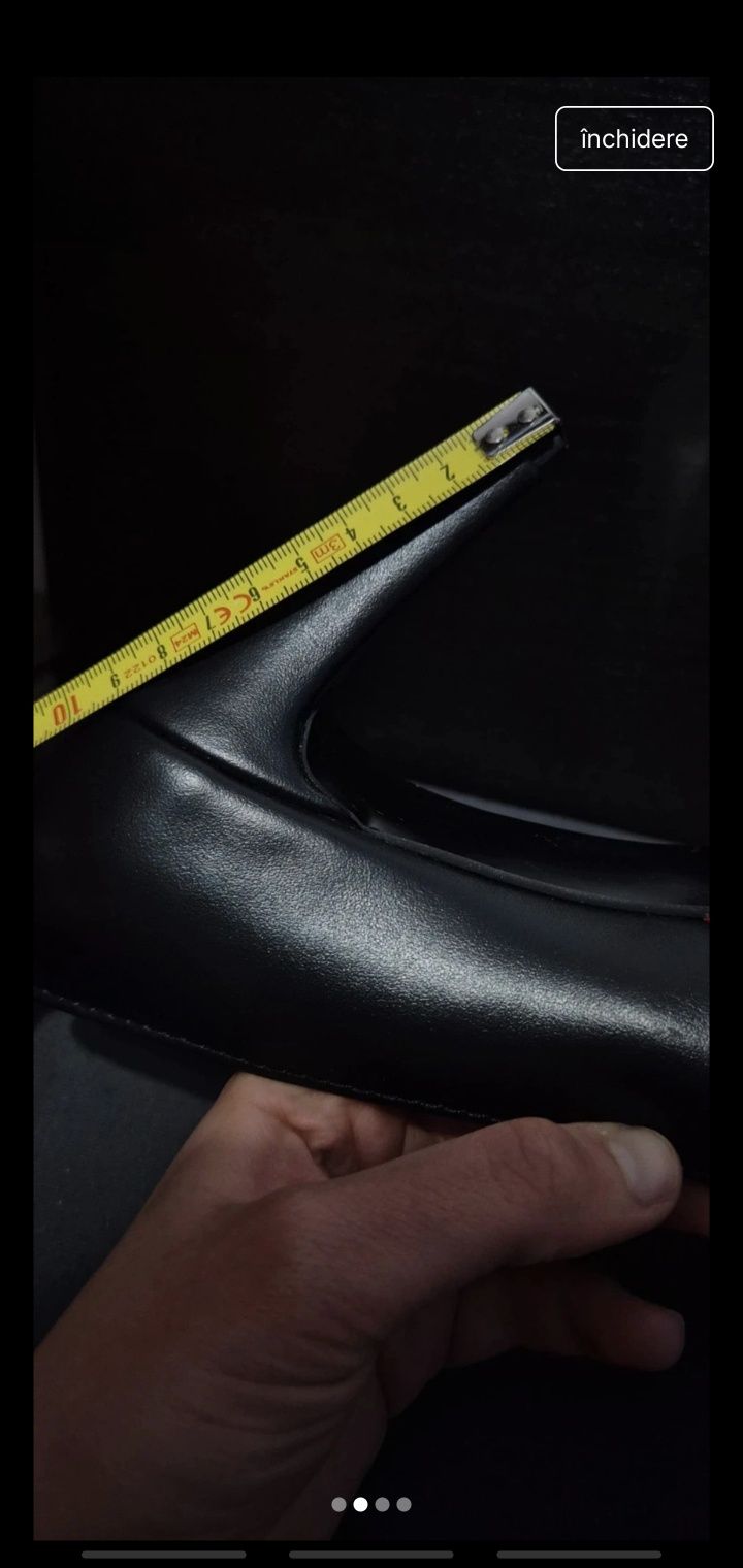 Pantofi eleganti de piele naturala